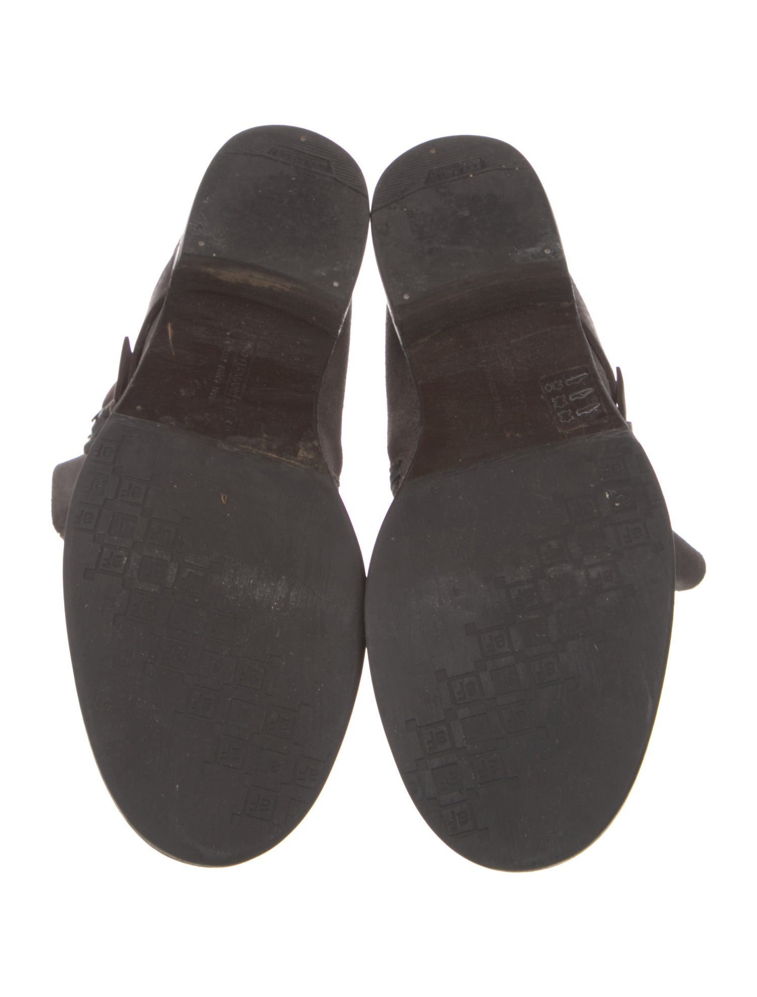 Alberto Fermani Suede Moto Boots